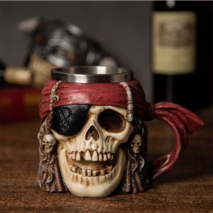 Pirate Skull Wine Mug 500 ml
